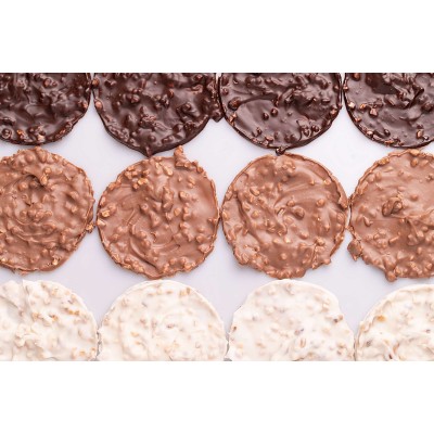 Les tuiles en chocolat (5 tuiles)