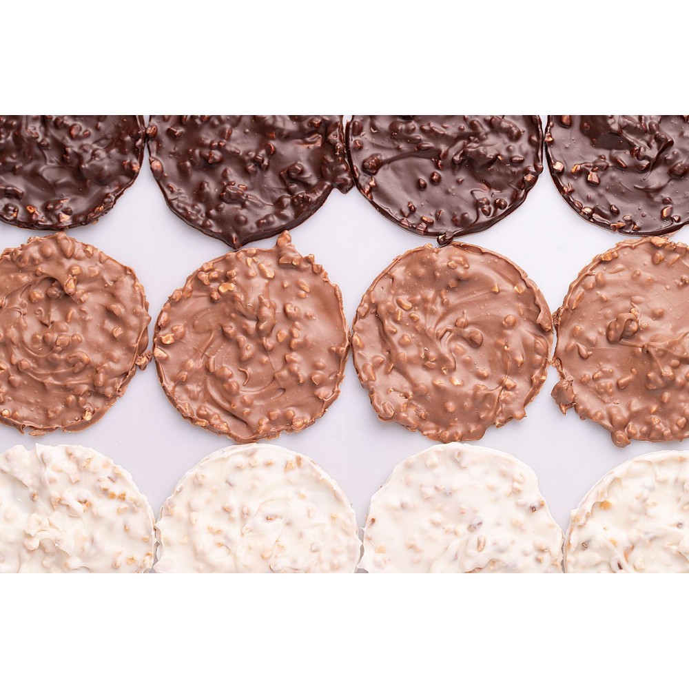 Les tuiles en chocolat (5 tuiles)
