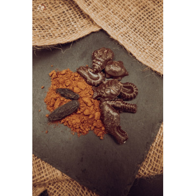 Fritures chocolat noir 55%