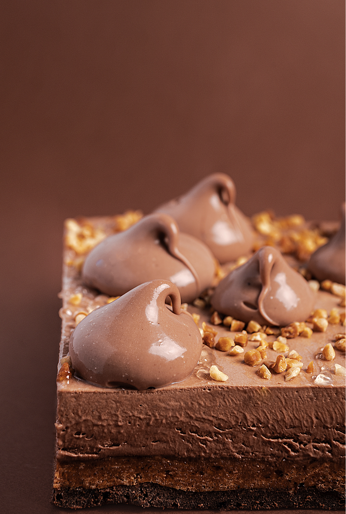 Chocolats sur marbre