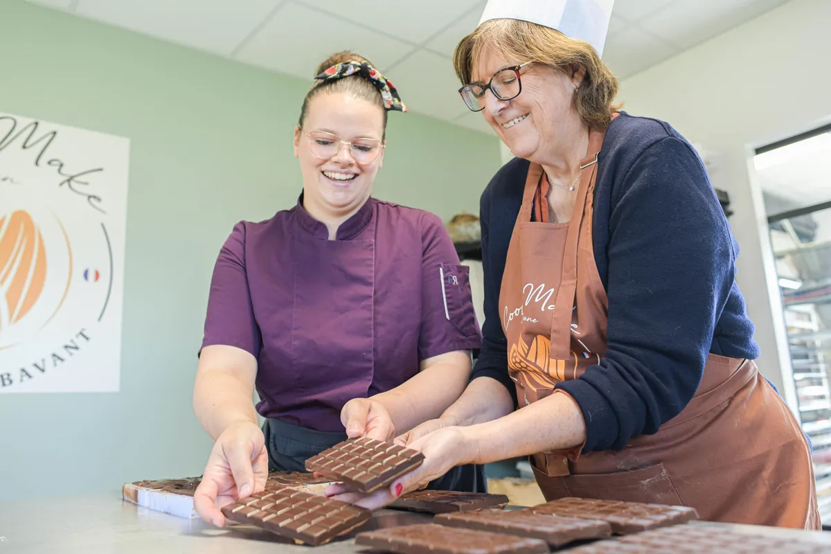 Apprenez à travailler le chocolat avec Marine