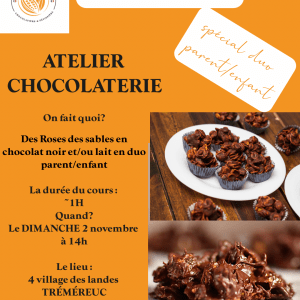 Atelier parent/enfant roses des sables
