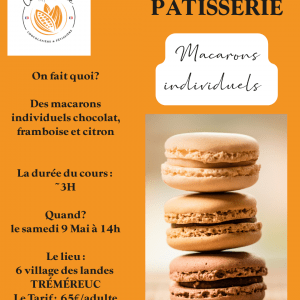 Cours Macarons individuels 9 mai 14h