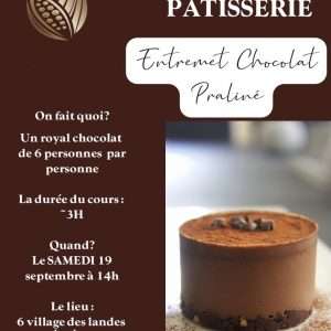 Cours royal chocolat 19 septembre